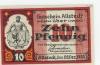 Allstedt - Stadt - 22.12.1920 - 10 Pfennig 