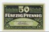 Allstedt - Stadt - 22.12.1920 - 50 Pfennig 