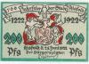 Alsfeld - Stadt - 25.6.1922 - 200 Pfennig 