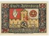 Altenburg - Stadt - 1921 - 50 Pfennig 