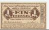 Alten-Grabow (heute: Möckern) - Mannschaftsgefangenenlager - 1.1.1916 - 1 Pfennig