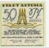 Altona - Stadt - 12.12.1921 - 50 Pfennig 