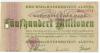 Altona - Reichsbahndirektion - 1.10.1923 - 30.11.1923 - 500 Millionen Mark 