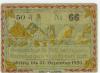Altusried - Marktgemeinde - - 31.12.1920 - 50 Pfennig 