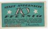 Andernach - Stadt - 1.4.1920 - 10 Pfennig 