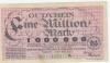 Annaberg - Amtshauptmannschaft - 27.8.1923 - 1 Million Mark 