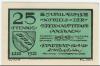 Ansbach - Stadt - 12.8.1921 - 25 Pfennig 
