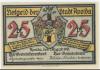 Apolda - Stadt - 1.8.1921 - 25 Pfennig 