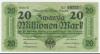 Apolda - Stadt - 25.9.1923 - 20 Millionen Mark 