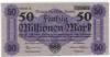 Apolda - Stadt - 25.9.1923 - 50 Millionen Mark 