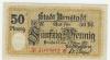 Arnstadt - Stadt - 1.3.1917 - 31.12.1920 - 50 Pfennig 