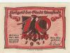 Arnstadt - Stadt - 1921 - 10 Pfennig 