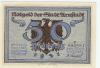 Arnstadt - Stadt - 1921 - 50 Pfennig 