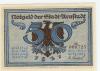 Arnstadt - Stadt - 1921 - 50 Pfennig 