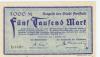 Arnstadt - Stadt - 7.2.1923 - 5000 Mark 
