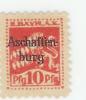 Aschaffenburg - II.Bayrisches Armeekorps - -- - 10 Pfennig
