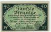 Aschersleben - Stadt - 5.3.1920 - 31.3.1921 - 50 Pfennig 