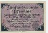 Aschersleben - Stadt - 5.3.1920 - 31.3.1922 - 25 Pfennig 