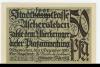 Aschersleben - Stadt - 1.12.1921 - 1.3.1922 - 50 Pfennig 