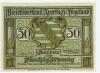 Auerbach - Amtshauptmannschaft - 31.7.1921 - 50 Pfennig 