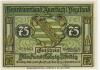 Auerbach - Amtshauptmannschaft - 31.7.1921 - 75 Pfennig 