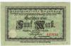 Augsburg - Stadt - 15.10.1918 - 1.2.1919 - 5 Mark 