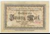 Augsburg - Stadt - 15.10.1918 - 1.2.1919 - 20 Mark 
