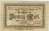 Augsburg - Stadt - 15.10.1918 - 1.2.1919 - 20 Mark 