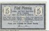 Aurich - Spar- und Leihkasse - 1.9.1918 - 5 Pfennig 