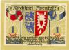 Aventoft - Kirchspiel - 31.10.1921 - 1.5.1922 - 1 Mark 
