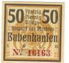 Babenhausen - Markt - 1918 - 50 Pfennig 