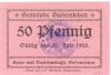 Badersleben (heute: Huy) - Gemeinde - - 31.7.1920 - 50 Pfennig 