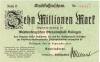 Balingen - Stadt - 19.9.1923 - 10 Millionen Mark 