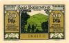 Ballenstedt - Kreis - 22.8.1921 - 50 Pfennig 
