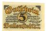 Ballenstedt - Stadt - 28.9.1920 - 5 Pfennig 