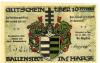 Ballenstedt - Stadt - 22.3.1921 - 10 Pfennig 