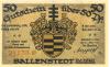 Ballenstedt - Stadt - 22.3.1921 - 50 Pfennig 