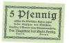 Barby - Stadt -  1920  - 5 Pfennig 