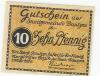 Bautzen - Stadt - 1.5.1920 - 10 Pfennig 