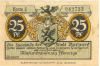 Belgard (heute PL-Bialogard) - Sparkasse der Stadt - -- - 25 Pfennig 