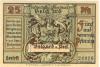 Belgard (heute PL-Bialogard) - Sparkasse der Stadt - -- - 25 Pfennig 
