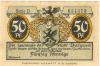 Belgard (heute PL-Bialogard) - Sparkasse der Stadt - -- - 50 Pfennig 