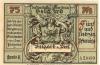 Belgard (heute PL-Bialogard) - Sparkasse der Stadt - -- - 75 Pfennig 