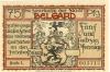 Belgard (heute PL-Bialogard) - Sparkasse der Stadt - -- - 75 Pfennig 