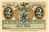 Belgard (heute PL-Bialogard) - Sparkasse der Stadt - -- - 2 Mark 