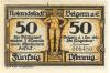 Belgern - Stadt - 1.11.1921 - 50 Pfennig 