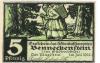 Benneckenstein (heute: Oberharz) - Stadt - Juli 1921 - 5 Pfennig 