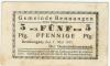 Bennungen (heute: Südharz) - Gemeinde - 1.5.1917 - 5 Pfennig 