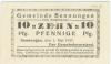 Bennungen (heute: Südharz)- Gemeinde - 1.5.1917 - 10 Pfennig 