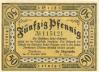Bensheim - Stadt - 31.12.1920 - 50 Pfennig 